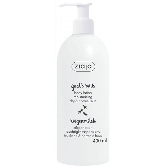 Ziaja Ziegenmilch-Körperlotion für trockene und normale Haut 400 ml