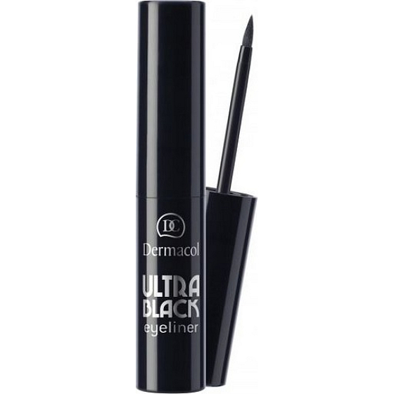 Dermacol Ultra Black Eyeliner Eyeliner flüssiger Farbton schwarz 2,8 ml