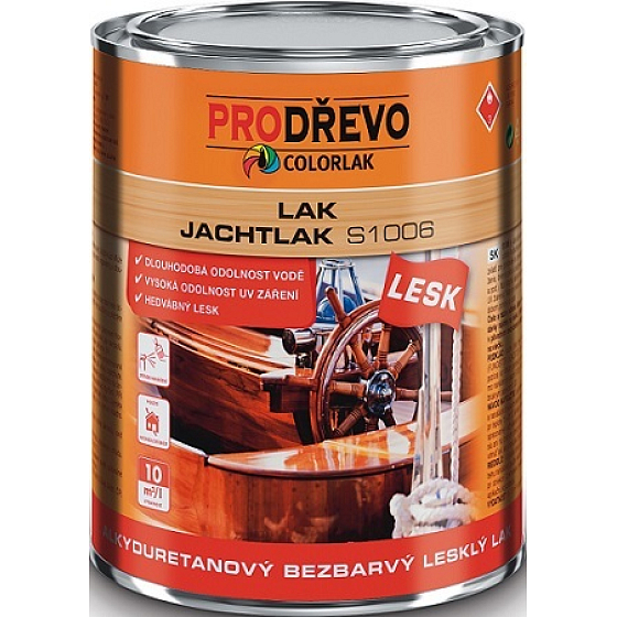 Colorlak Yachtlak Gloss S1006 Alkydurethan farbloser Glanzlack 0,6 l