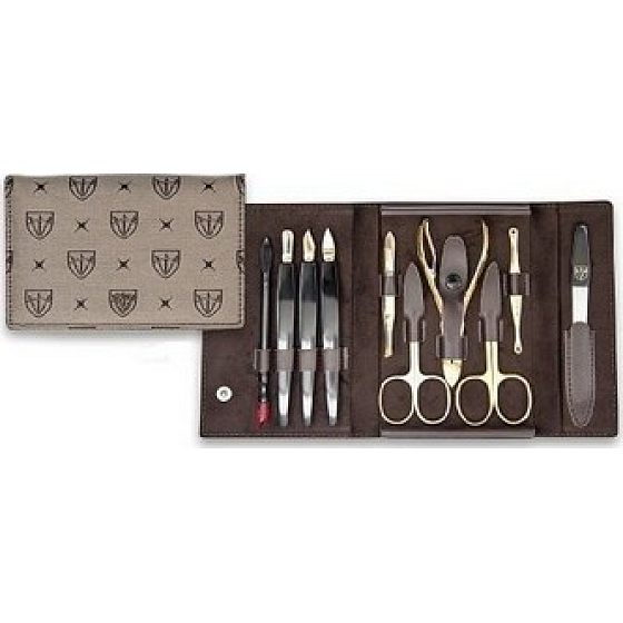 Kellermann 3 Schwerter Luxus Maniküre 10 Stück Textile Royal