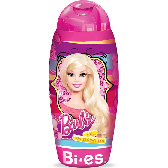 Mattel Barbie 2 in 1 Duschgel und Shampoo für Kinder 250 ml