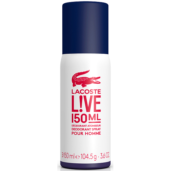 Lacoste Live pour Homme Deodorant Spray für Männer 150 ml