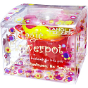 Tangle Teezer Flowerpots Professionelle kompakte Haarbürste Princess Pink