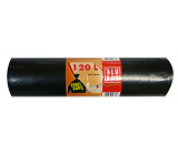 Alufix Müllsäcke schwarz, 45 µ, 120 Liter, 70 x 100 cm, 10 Stück