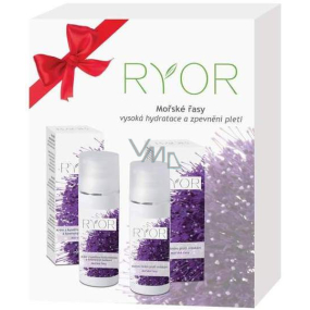 Ryor Algencreme mit Hyaluronsäure und Stammzellen 50 ml + aktive Antifaltencreme 50 ml, Kosmetikset
