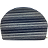 Etue Stoff dunkelblau-weißer Streifen 23 x 15 x 7,5 cm 70590