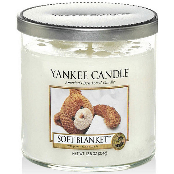 Yankee Candle Soft Blanket - Dekor kleine Duftkerzendecke 198 g
