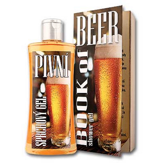 Böhmen Geschenke Bier mit Extrakten aus Bierhefe und Hopfen Duschgel 250 ml
