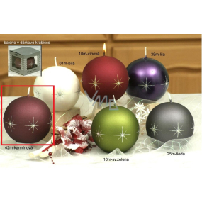 Lima Zirkon Kerze Crimson Ball 100mm 1 Stück