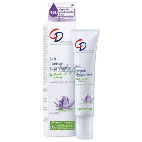 CD Intensiv Wasserlilie - Seerose und Hyaluronsäure intensive Augencreme 24h gegen Falten 15 ml