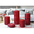Lima Eiskerze roter Zylinder 50 x 70 mm 2 Stück