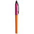Uni Mitsubishi Air Micro UBA-188E-M schwarzer Tintenstift orange 0,5 mm