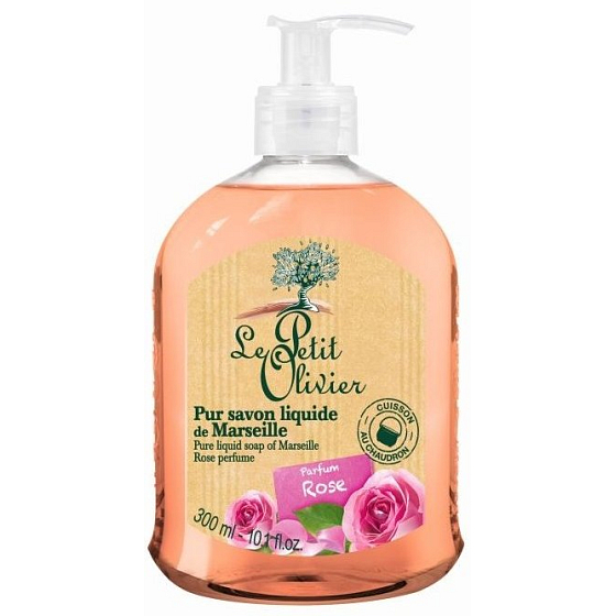 Le Petit Olivier Rose Flüssigseifenspender 300 ml