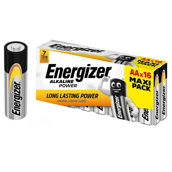 Energizer AA / LR6 Alkaline Power Batterien 16 Stück