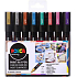 Posca Universal-Acrylmarker-Set 1,8 - 2,5 mm Mix aus Metallicfarben 8 Stück PC-5M