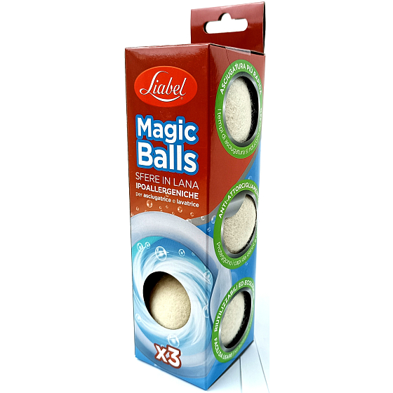 Liabel Magic Balls Wollkugeln für Trockner und Waschmaschine 3 Stück