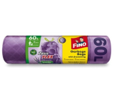 Fino Zeus Flex Lavendel Versenkbare Müllbeutel, 35 µ, 60 Liter 63 x 70 cm 8 Stück