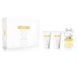Moschino Toy 2 Eau de Parfum für Damen 50 ml + Körperlotion 50 ml + Duschgel 50 ml, Geschenkset für Damen