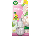 Air Wick Essential Oils White Peony & Jasmine Blossom - Pfingstrose und Jasminblüte elektrischer Lufterfrischer Nachfüllung 19 ml