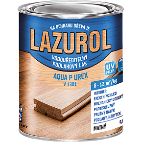 Lazurol Aqua P UREX V1301 matt widerstandsfähiger Lack für Holz farblos, 600 g