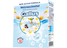 Gallus Waschpulver White, 10 Dosen, 650 g