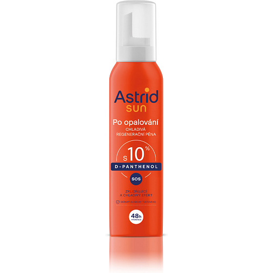 Astrid Sun Kühlende regenerierende After-Sun-Schaum, 150 ml