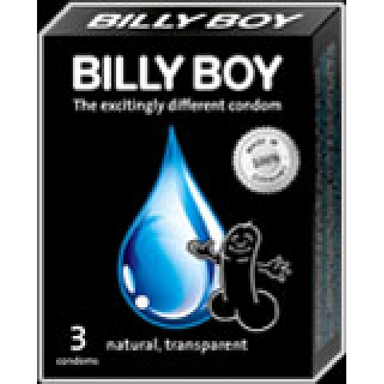 Billy Boy Naturkondom 3 Stück geschmiert