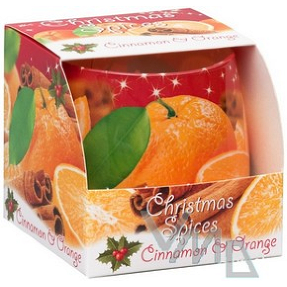 Kerzen Weihnachtsgewürze Zimt & Orange 100 g