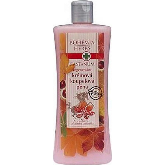 Böhmen Geschenke Castanum Rosskastanienextrakt Regenerierender Badschaum 500ml