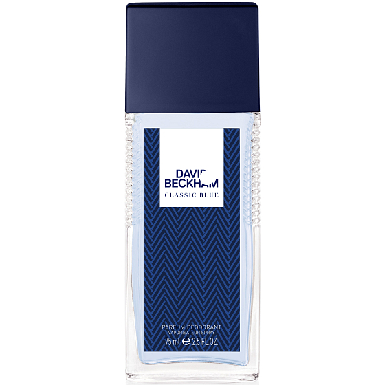 David Beckham Classic Blue parfümiertes Deodorantglas für Herren 75 ml