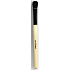 Sei schick! Professional White B 07 Kosmetikpinsel mit natürlichen schwarzen Ziegenborsten für Augen flach 16 cm