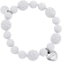 Hoppla! Objekte Boule Armband Armband OPSBR-241 weiß
