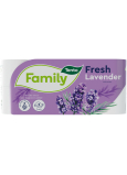 Diese Familie Fresh Lavender parfümiertes Toilettenpapier 2 Lage 150 Stück 8 Stück