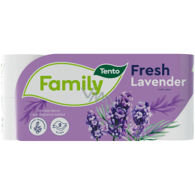 Diese Familie Fresh Lavender parfümiertes Toilettenpapier 2 Lage 150 Stück 8 Stück