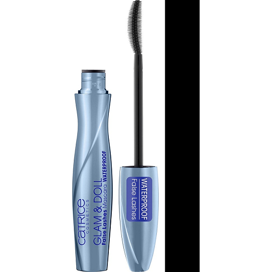Catrice Glam & Doll False Lashes wasserfeste Mascara 010 Black Waterproof 10 ml