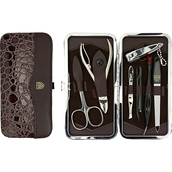 Kellermann 3 Schwerter Luxus Maniküre 7 Stück Modematerialien in aktuellem Modematerial 7779 FN