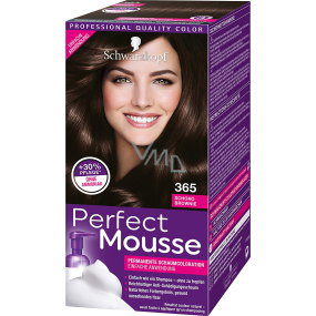 Schwarzkopf Perfect Mousse Permanente Schaumfarbe Haarfarbe 365 Schokoladenfondant