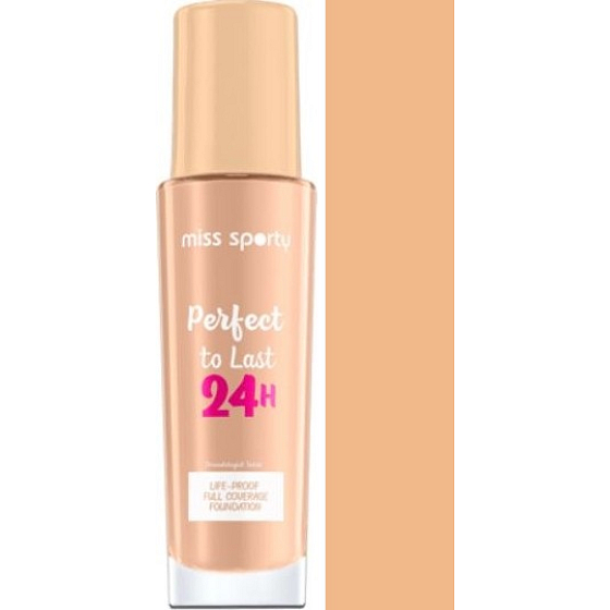 Miss Sports Perfekt, um 24 Stunden Make-up 201 30 ml zu halten