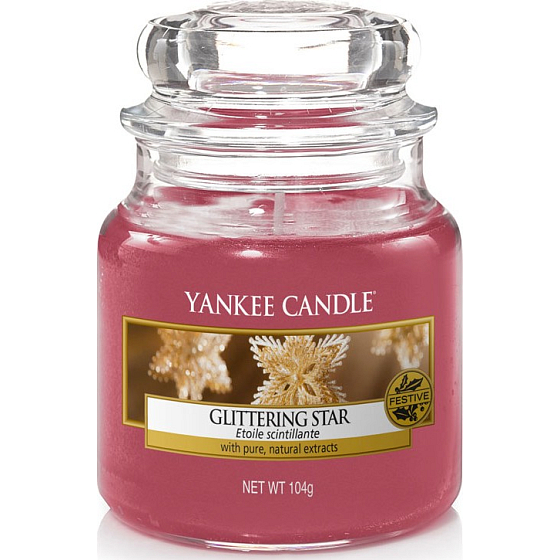 Yankee Candle Glittering Star Classic kleines Glas 104 g