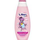 Lilien Girls Shampoo und Badeschaum 2 in 1 für Mädchen 400 ml