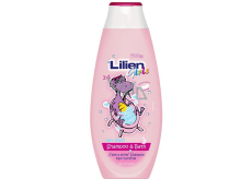 Lilien Girls Shampoo und Badeschaum 2 in 1 für Mädchen 400 ml