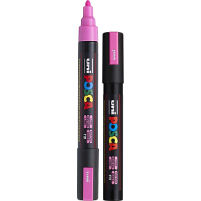 Posca Universal-Acrylmarker 1,8 - 2,5 mm Fluo-pink PC-5M