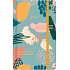 Albi Pocket Diary 2023 mit Gummiband Grüne Grafik 15 x 9,5 x 1,3 cm