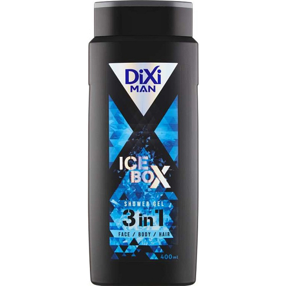Dixi Men 3in1 Ice Box Duschgel für Männer 400 ml