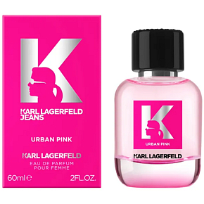 Karl Lagerfeld Jeans Urban Pink Parfümierte Wasser für Frauen 60 ml
