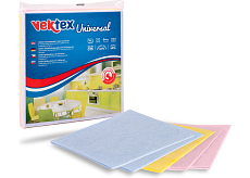 Vektex Universal Schnelltuch 38 x 38 cm 5 Stück, verschiedene Farben