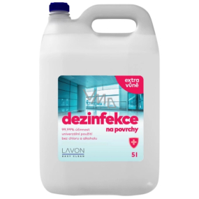 Lavon Easy Clean Dezinfekce na povrchy bez chloru a alkoholu 5 l Lavon Easy Clean Dezinfekce na povrchy bez chloru a alkoholu 5 l