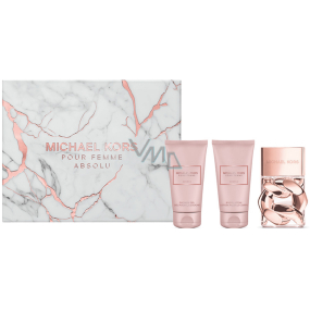 Michael Kors Pour Femme Absolu parfémovaná voda 50 ml + tělové mléko 50 ml + sprchový gel 50 ml, dárková sada pro muže