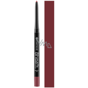 Essence 8h Matte Comfort tužka na rty 19 Burgundy Bestie 0,3 g Essence 8h Matte Comfort tužka na rty 19 Burgundy Bestie 0,3 g