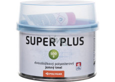 Polykar Super Plus jemný dvousložkový polyesterový plnící tmel, 500 g